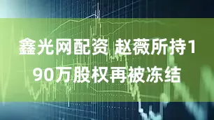 鑫光网配资 赵薇所持190万股权再被冻结